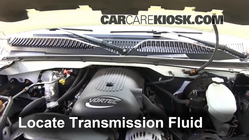 2004 Chevrolet Silverado 1500 LS 5.3L V8 FlexFuel Extended Cab Pickup (4 Door) Transmission Fluid